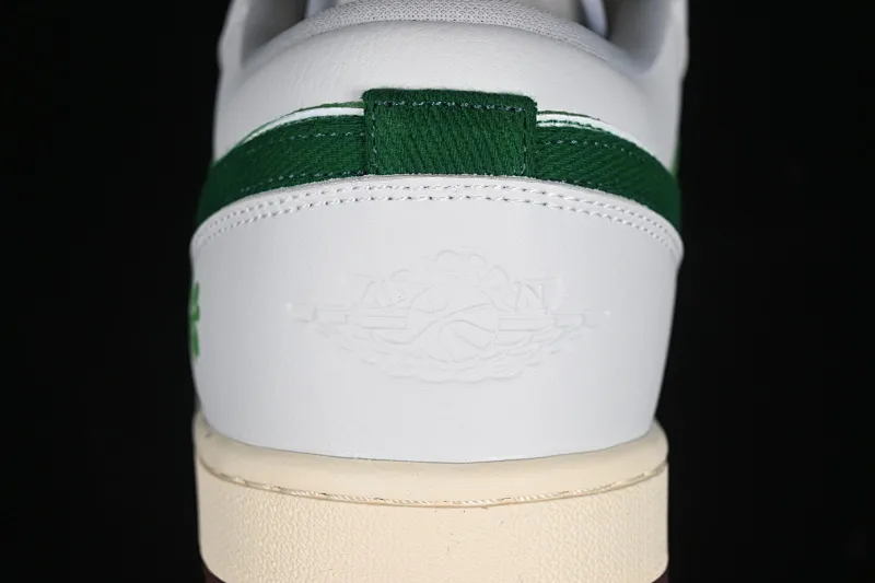 All categories Air Jordan Jordan series basketball shoes Air Jordan 1 Low Air Jordan 1 Low AJ1 Joe 1 white and green double hook low-top retro basketball shoes FZ5046-041